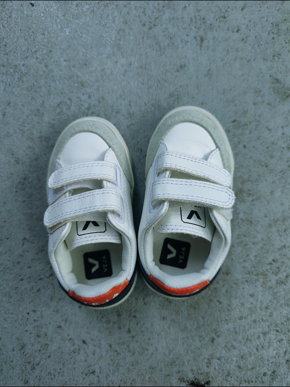 Veja V-10 Kids White Sneakers
